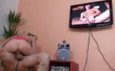 My Porn Family: Young girl catches her step-oncle watching a porn movie and...