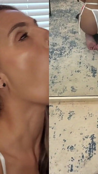 Ateşli orta yaşlı seksi kadın büyük zenci yarağını emiyor