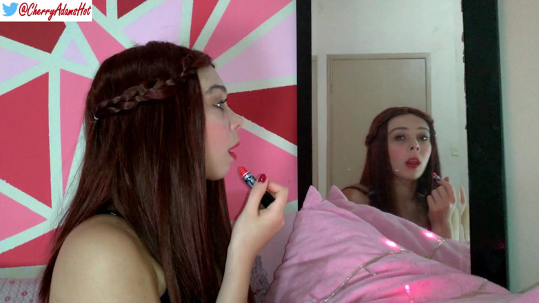 Cherry Adams: Obryně Roleplay - ústa fetiš