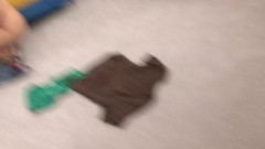 Hot Girlz: Busty blonde loszka poszedł mokry jebanie z dużym kutasem