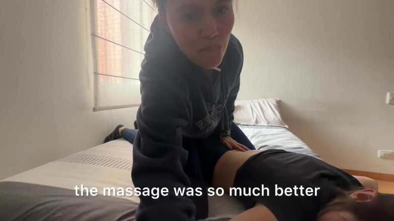 scarlettandc: 我们从健身房回家做爱，因为我们太热了