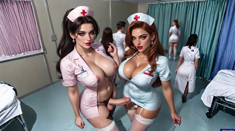 EWFA: Shemale sestra vygenerovaná ai kouří