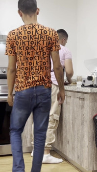 Fucking and Sucking with the Kitchen Assistant