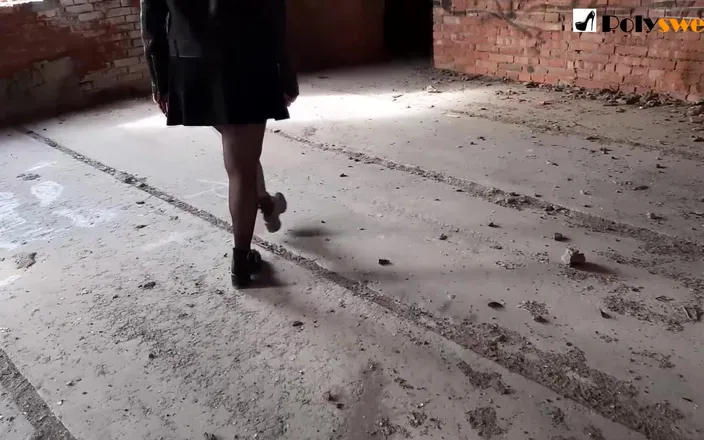 Polly Sweet: Fucking a Guy in the Ass in an Abandoned Building