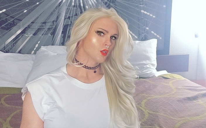 Darkfetish2k: Sexig TS POV rökning fetisch outfit