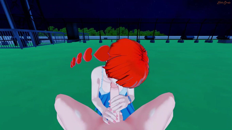Hentai Smash: Sophia wird von dir pOV gefickt, bevor sie einen cowgirl-creampie...