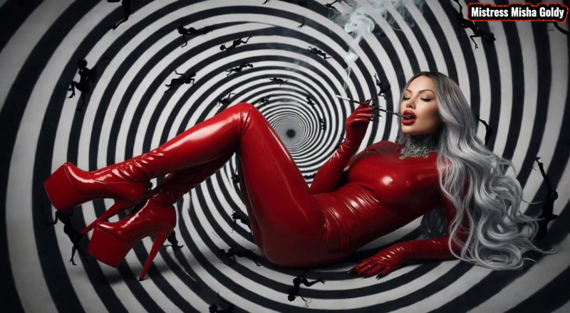 Goddess Misha Goldy: Self-edit: I Quiet Your Ego While You Leak, New Slave...