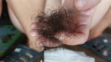 Amateur_MS: I Spy Naked Brunette, Hairy Pussy, Big Tits. Sexy Latina...
