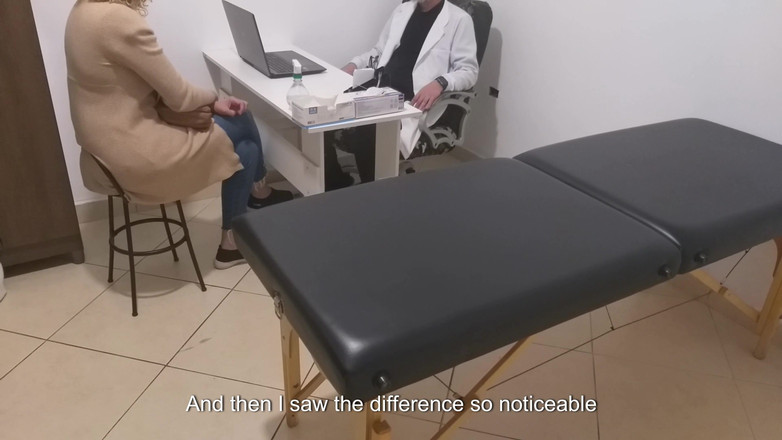 Gabi SweetCouplesStories: Echter Urologe führt eine anal untersuchung durch und heilt sie...