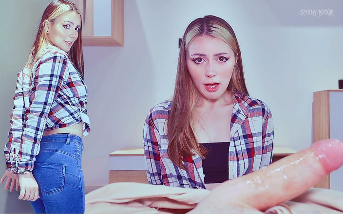 Spooky Boogie: Sexy pequena gata foi pega em um crime, recebeu penalidade...