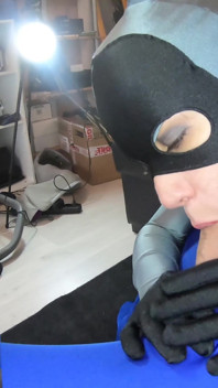 Katy z catwoman Zentai Zrobić obciąganie nylon