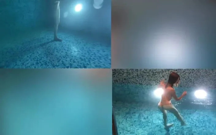 Skinny_lady69: Training Breath in Pool