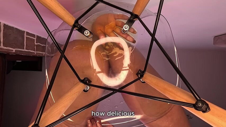 Angellkink: Golden Shower Glasss Chair