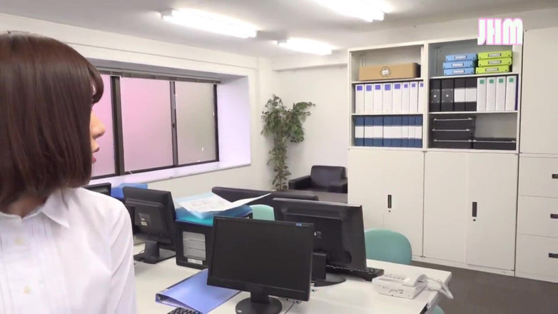 J Hentai Matings: Kancelářské pokušení Punčocháče Fever vás sleduje ze stolu po hotel -...