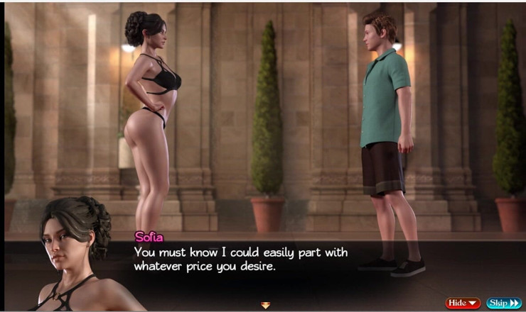 XXX Games Bunk: Treasure of Nadia - 30, 31 - Gameplay - Roleplay - Tattoo MILF Gets Fucked