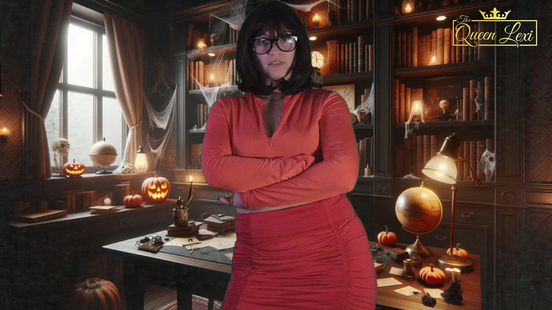 The Queen Lexi: POV - Velma's Halloween Sph: Upokarzający mój mały rogacz