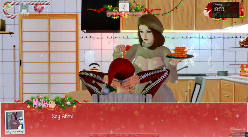 Cumming Gaming: Natale illimitato [natale hentai pornoplay] Ep.13 la tata mi lascia venire...