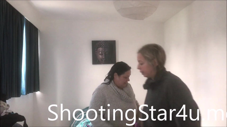 Shooting Star: Kandi Star, брудна мілфа в душі 4 подвійний мінет
