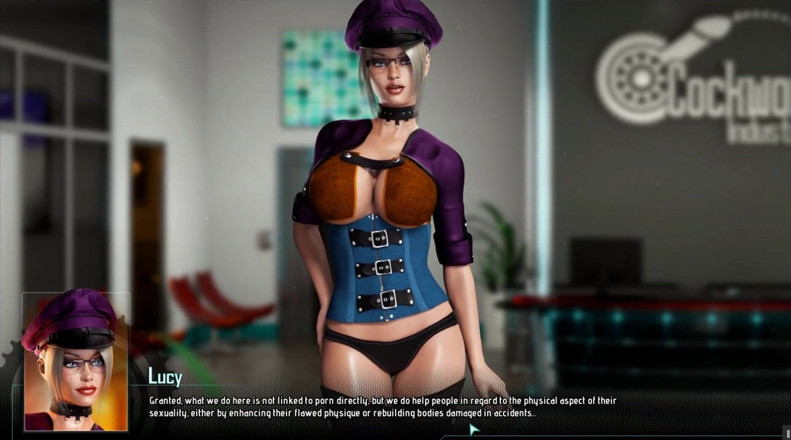 Cumming Gaming: Cockwork industries [เกมเฮนไต sfm] ตอนที่ 1 สาวพังค์ผมชมพูช่วยตัวเอง
