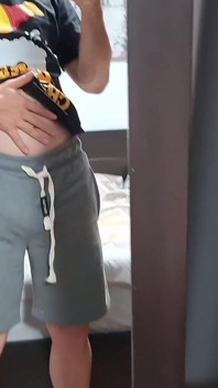 Cute Boy Jerking His Big Dick & Moaning While Cumming Hard