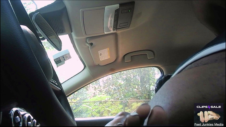 Foot Patrol: Car Session with Nina's Hood Hot Smelly Size 10 Soles Worship...