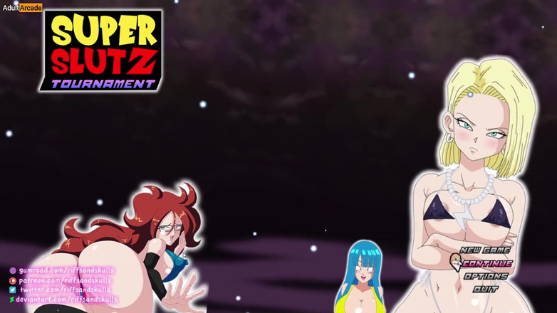 LewdArcade: Dragon boll z пародія на секс-гру - супер повія z, турнір без цензури, повні сцени сексу [18+]