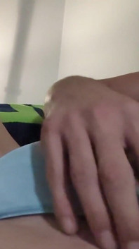 ビクトリアシークレットパンティーのホットザーメン