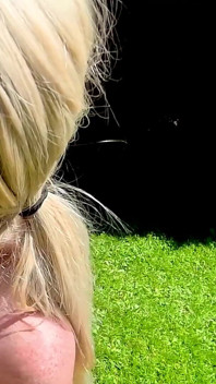 Blondă bimbo cu bukkake mare de tip dogging cum