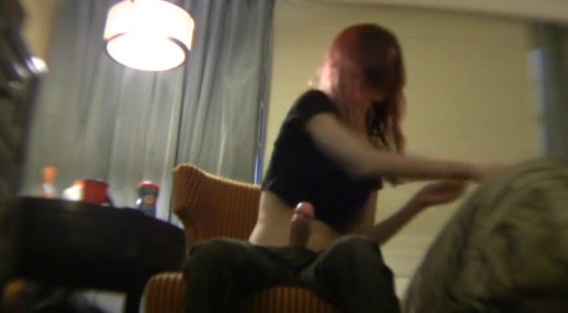 Femdom Austria: Redhead strokes her toy hard