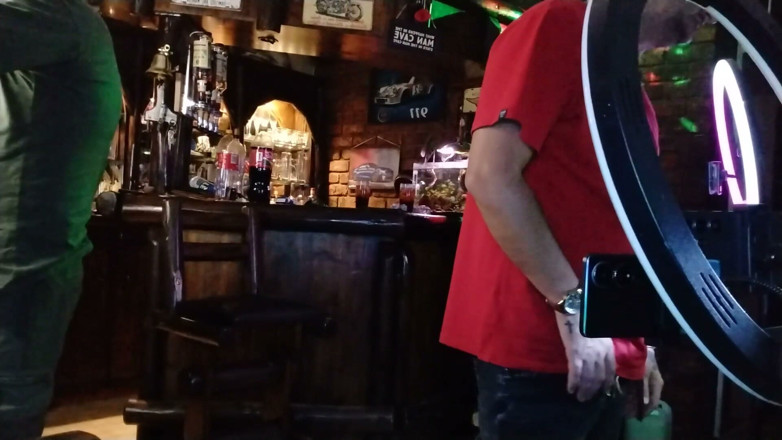 Bigjoefuckalott: Good Morning Sexy Blond at the Bar