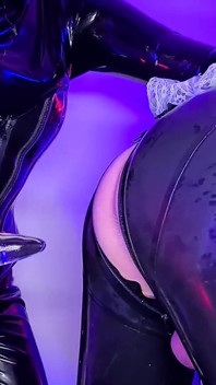 Latex kigurumi chevauche dolly en caoutchouc