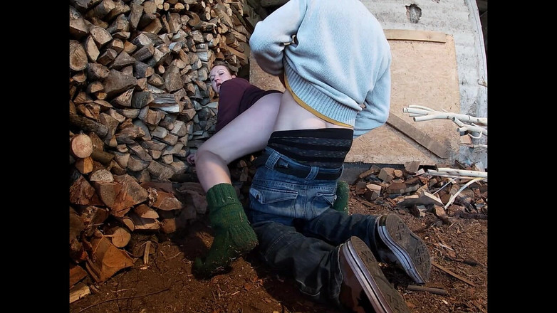 Hera Harding: Farmers Wife Fucked in the Wood Shed