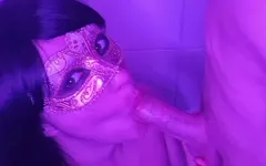 Eat my dick in the bathroom
