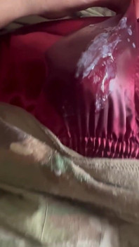 Soldier Jerks off in Some Borrowed Boxer Shorts