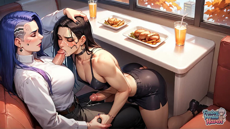Femboy Hentai Haven: 햇볕이 잘 드는 거실에서 촬영한 놀랍고 미래지향적인 복장 도착자 전리품 지즈! 발정난 펨보이 XXX!