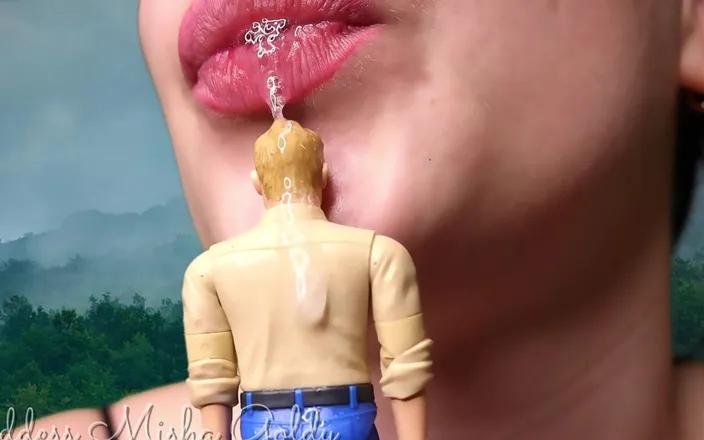 Goddess Misha Goldy: Powerful and Sexy Giantess Is Hungry, and Today Little Human...