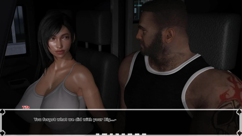 Dirty GamesXxX: Tifa's Dark Heaven: Unfaithful Asian with Huge Tits Is Jerking...