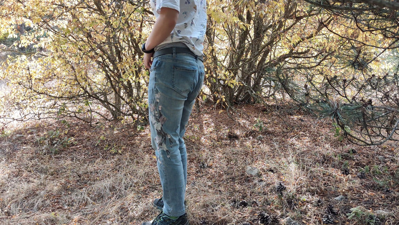 Risky Hairy Couple: -te în pădure