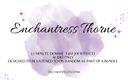 Enchantress Thorne: Dominatrix da instrucciones de paja para tragar leche 01 de 12