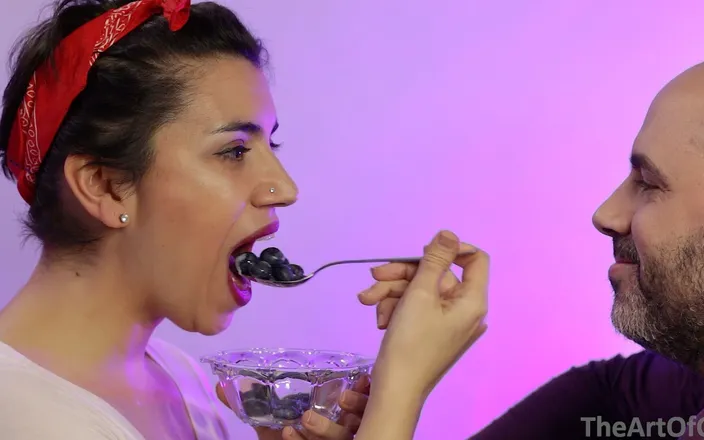 TheArtOfCum: Blueberries &amp; Sborra! - Sborra sul cibo 11