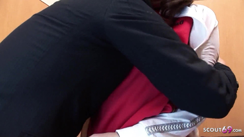 Asian porn collection: Japan Skinny Teen with Hairy Pussy Fucked by Old Step...