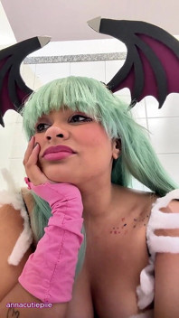 Public Toilet Farts at Cosplay Con - Gassy BBW in Cosplay