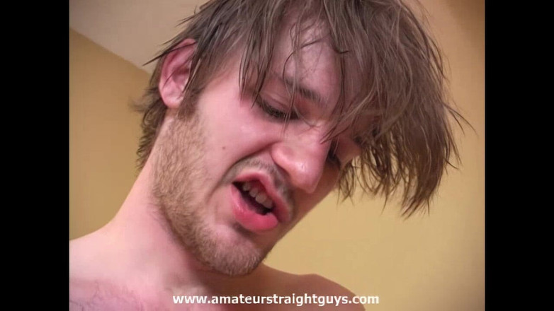 Jay's Amateur Straight Guys: Jackson в интимном мокром соло-видео! Ремастер в HD