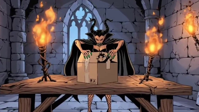 Octopussy Lovers Club: Malévola E a Abóbora Mágica. Desenho Animado De Halloween