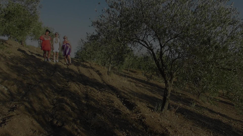 Cheyenne Rose 80: Outdoor FFFM Sucking and Fucking by the Olive Tree