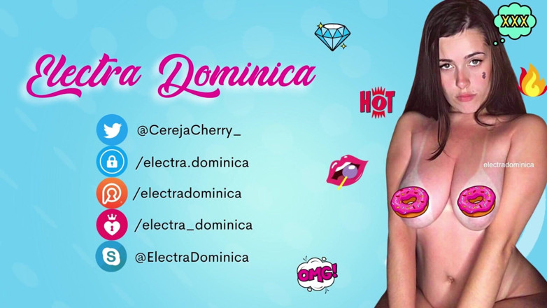 Electra Dominica: Very sexy bitch changing her panties