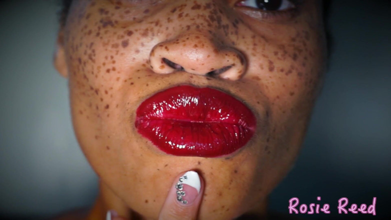 Rosie Reed: Merosakkan Orgasme Awak Untuk Bibir Merah Berkilat - Fetish Gincu Merah...