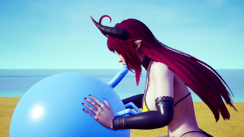 Wraith ward: İblis kız zıplayan topu emiyor
