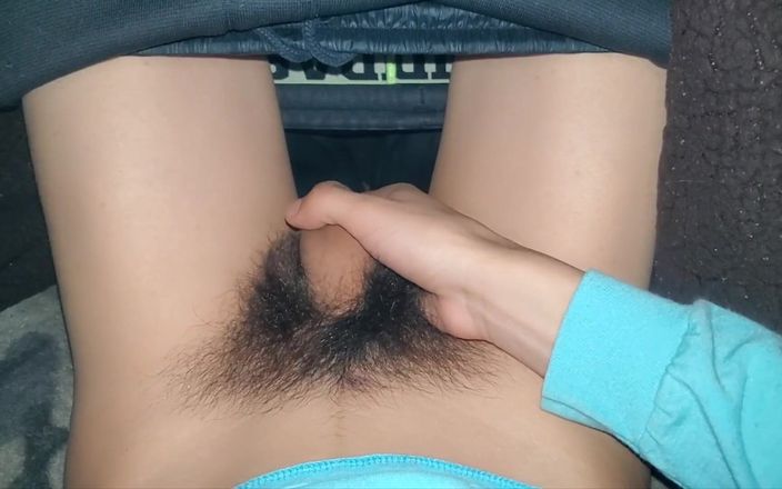 Z twink: Beautiful Soft to Thick Cock Hairy Bush
