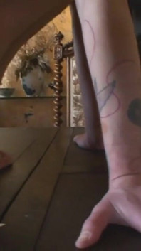 Big dildo penetration humiliates